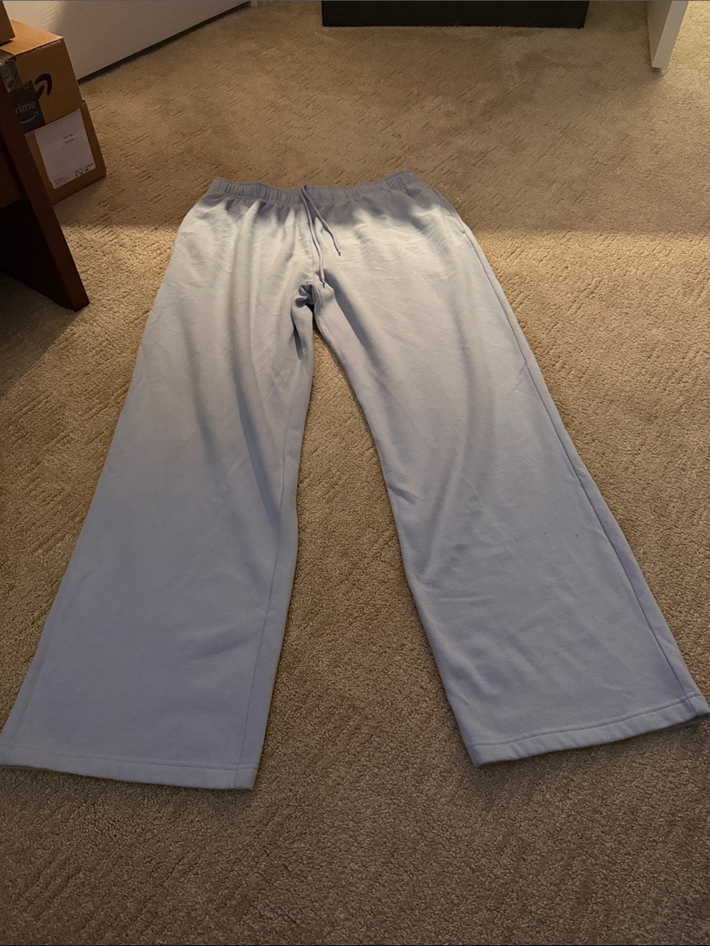 Aeropostale Light Blue Fleece Lounge Pants